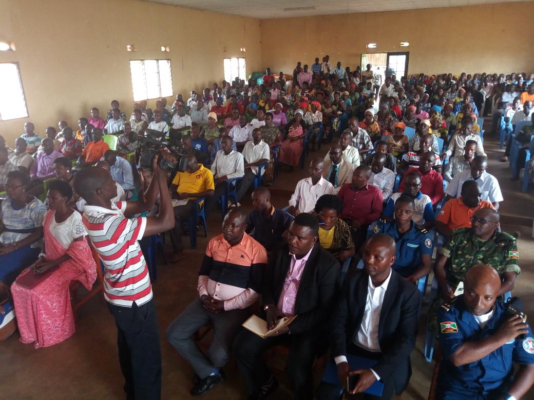Burundi : Le Sénat visite la commune KABEZI à Bujumbura Rural  ( Photo : SENAT.BI   2018 )