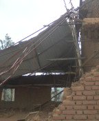 Burundi : Une bourrasque détruit des habitations à Bubanza ( Photo : Ikiriho 2018 )