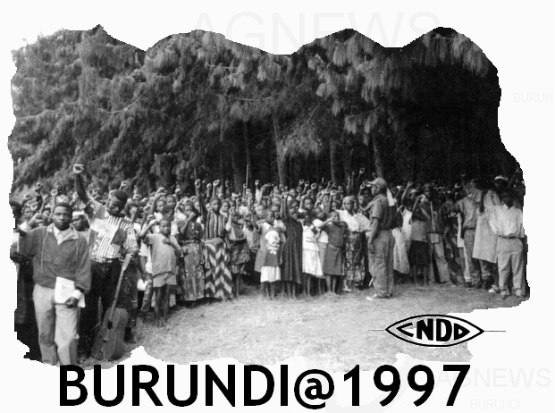 Burundi : Les zones libérées 1997 ( Photo : CNDD , DCIMI - Services porte parole CNDD - 1997 )