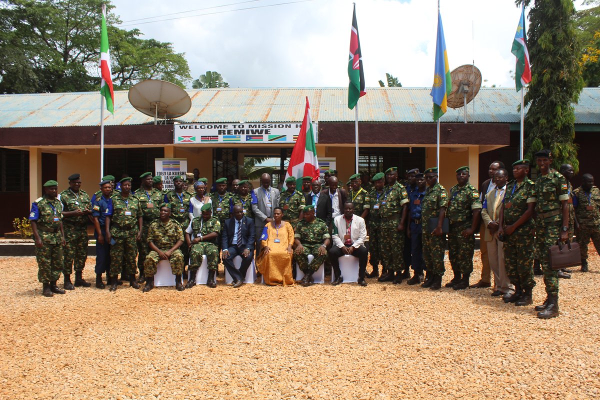Burundi : 11ème édition des Exercices d’Entraînement Militaire EAC ( Photo : intumwa, rtnbbi , MinEac.bi 2018 )