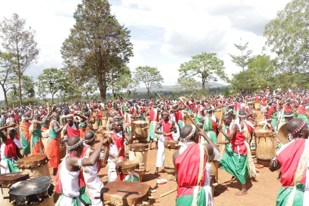Burundi : 2ème édition de la semaine du Tambour Sacré des Barundi -INGOMA ( Photo : ABP 2018 )