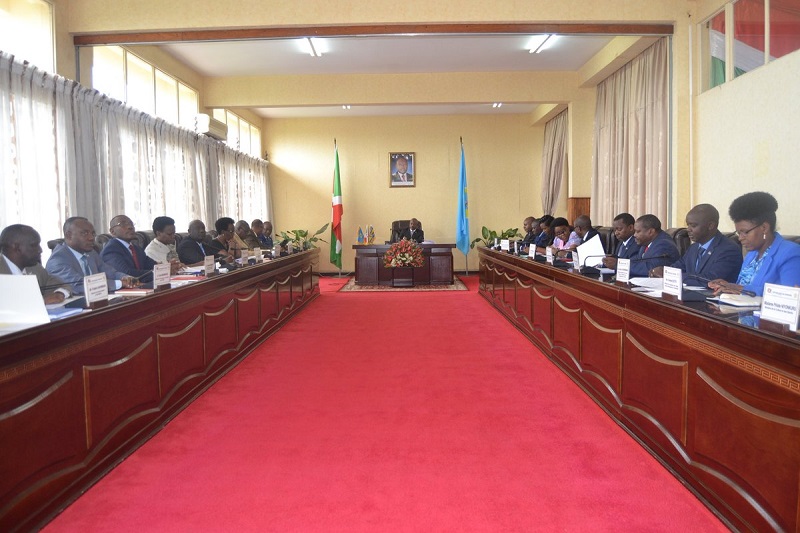 Burundi : Le Conseil des Ministres Barundi a analysé 7 points, 12/12/2018 ( Photo : ABP 2018 )