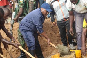 Burundi : TDC - Construction de l'école provinciale des sourds de Cibitoke ( Photo : Vice Présidence.bi 2018 )