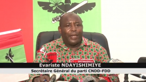 Burundi : Le CNDD-FDD donne une piste de sortie de crise avec le Rwanda ( Image : RTNB.BI 2018 )