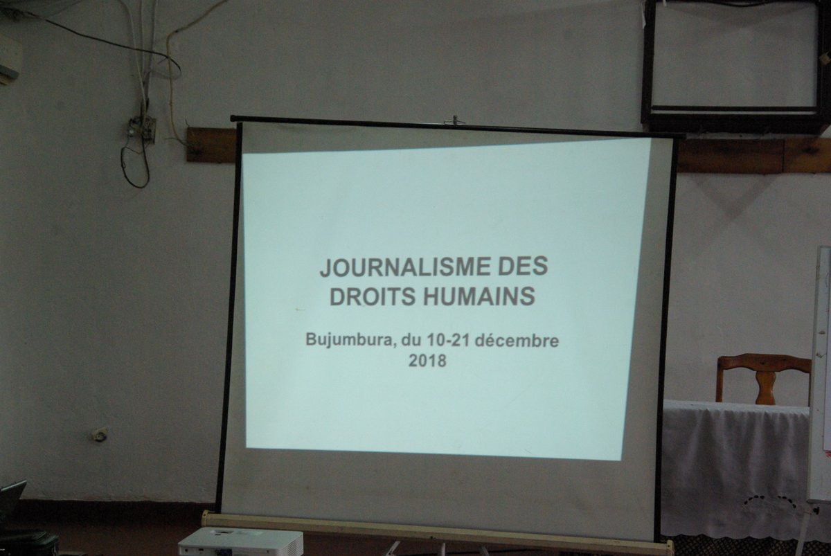 Burundi : Le journalisme et les droits de l'Homme ( Photo : Burundi Eco 2018 )