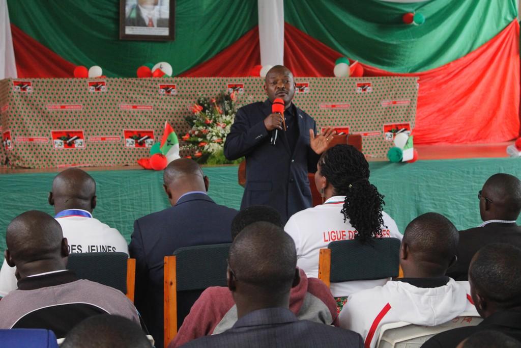 Burundi : Etre IMBONERAKURE est être intelligent et savoir distinguer le bien et le mal ( Photo : Radio Nderagakura 2019 ) 