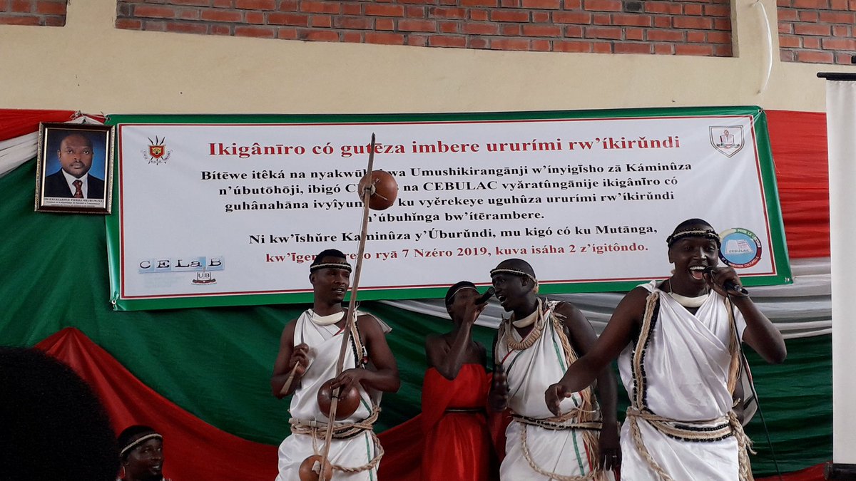 Burundi : La modernisation du Kirundi, langue des Barundi ( Photo : Intumwa, abp, EjoHezaNews 2019 )
