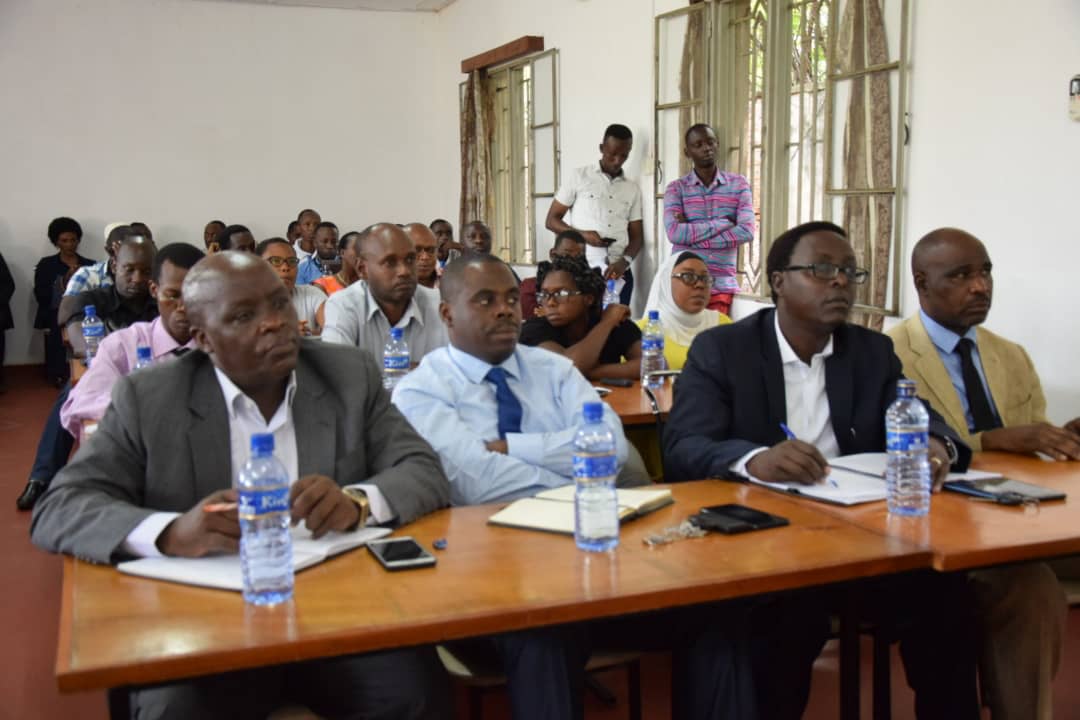 Burundi : Présentation du rapport trimestriel CNC sur monitoring médiatique ( Photo : Le Renouveau, RTNB.BI 2019 )