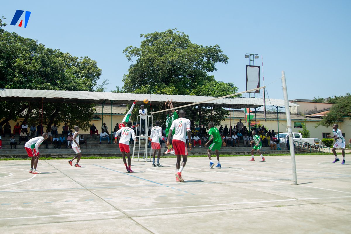 Burundi : Volley ball, Homme - Muzinga bat Bisoro par 3 sets à 0 ( Photo : AKEZA BURUNDI NET 2019 )