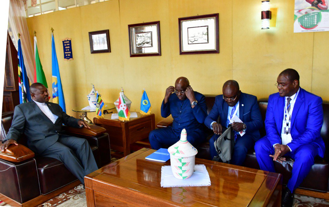 Burundi : Le Président reçoit une délégation de la CEEAC en visite ( Photo : Présidence.bi 2019 )