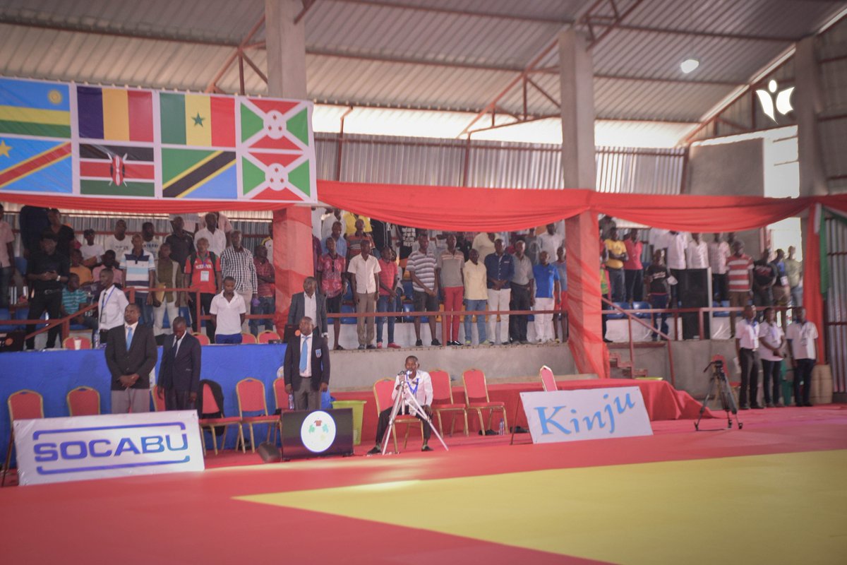 Burundi : Coupe d’Afrique de judo, cadet et junior, édition 2019      ( Photo : Landry Sibomana ; Jimbere ; nawebi  2019 )