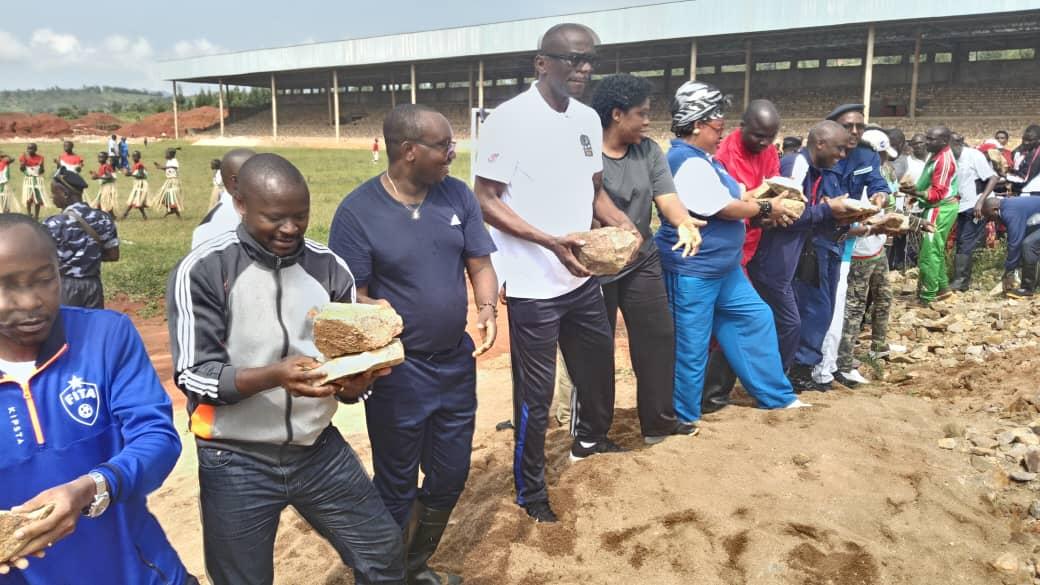 Burundi : TDC - Construction du Peace Park Complex de Gisenyi, Makamba   ( Photo : Senat.bi    2018 )