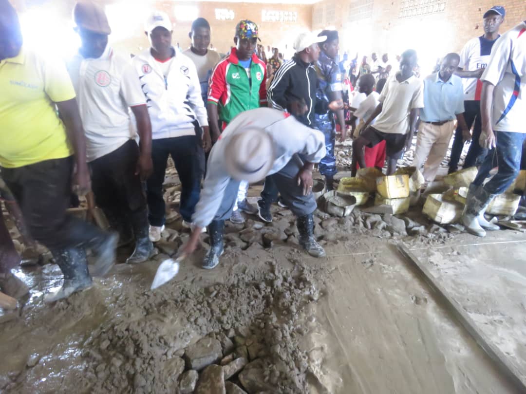 Burundi : TDC – Rumonge, salles de classe et extensions du lycée de Muhuta ( Photo : RTNB.BI, EJOHEZANEWS  2019 )