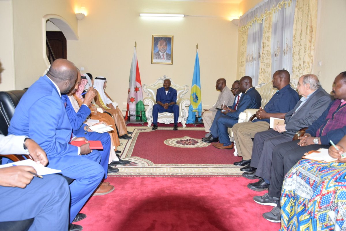 Burundi : Le Président reçoit une délégation de l'Al Maktoum Foundation ( Photo : ABP 2019 )