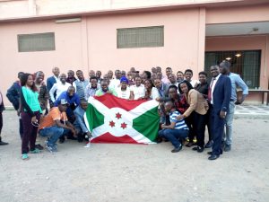Burundi : La Diaspora Burundaise du Maroc en AG ( Photo : Ir Santos 2019 )