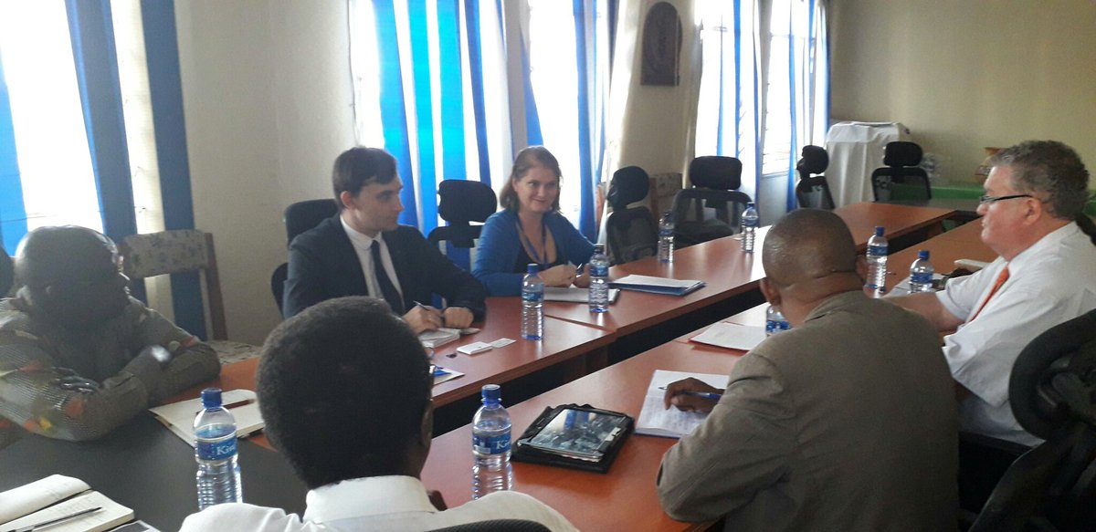 Burundi : La CFCIB discute avec l'UE d'Industrie et de Commerce ( Photo : Umuringa Magazine 2019 )