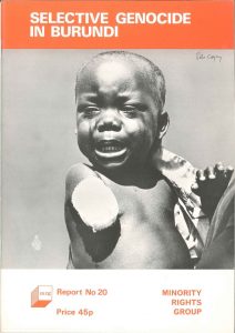 Le Génocide Régicide de 1972 contre les HUTU du Burundi  a 47 ans ( Photo : Minority Right Group   1973-74 )