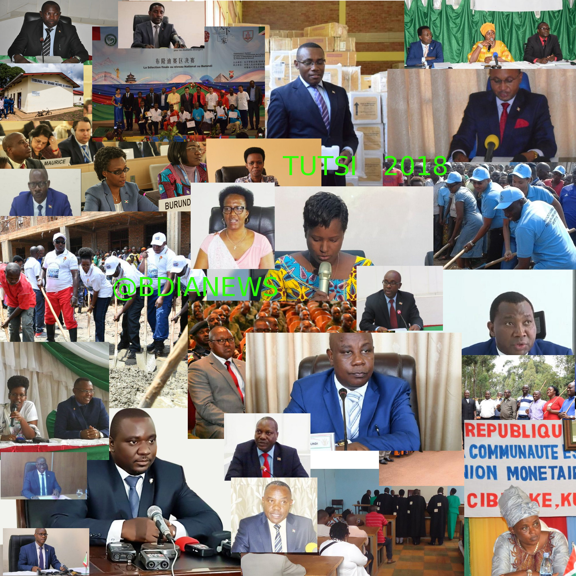 Bilan : Les TUTSI du Burundi  en 2018 - ECONOMIE, JUSTICE et SECURITE ( Photo : Burundi-agnews.org  2019 )