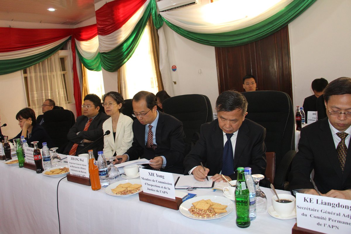 Burundi / Chine : Visite d'une délégation du parlement chinois ( Photo : Inama Nshingamateka 2019 )
