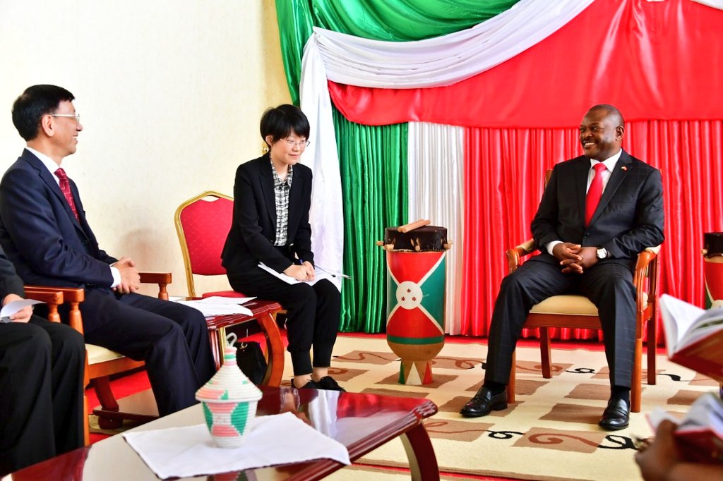 Burundi : Le Président reçoit des parlementaires venus de Chine (Photo : mashariki tv  2019 )