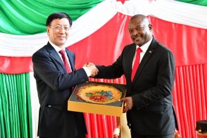 Burundi : Le Président reçoit des parlementaires venus de Chine (Photo : RTNB.bi 2019 )