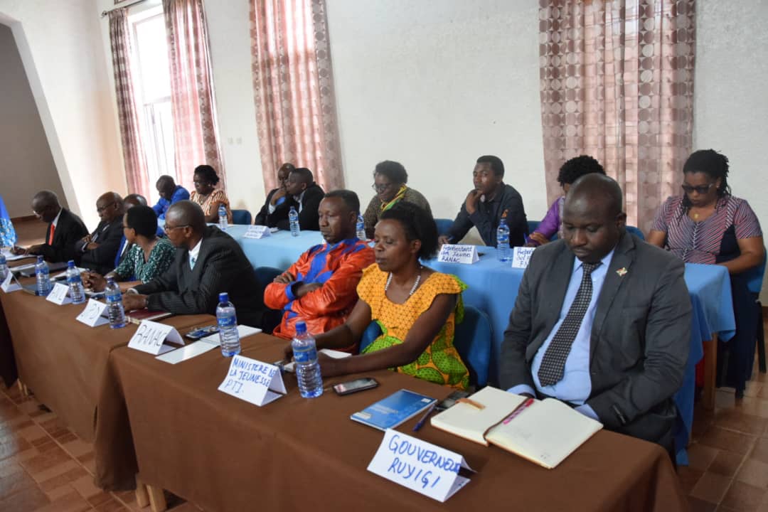 Burundi : Les jeunes politiciens appelés à des élections paisibles en 2020  ( Photo : EjoHeza News  2019  )