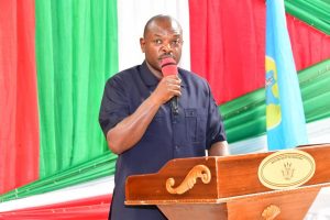 Burundi : Séance de moralisation à Bubanza - Le Président rappelle L'UBUNTU ( Photo : Présidence.bi  2019 )