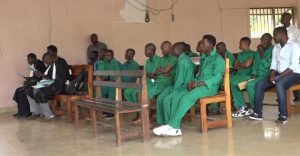 Burundi : Massacre terroriste de Ruhagarika en mai 2018 - Audition de 9 individus ( Photo : Mashariki TV 2019 )