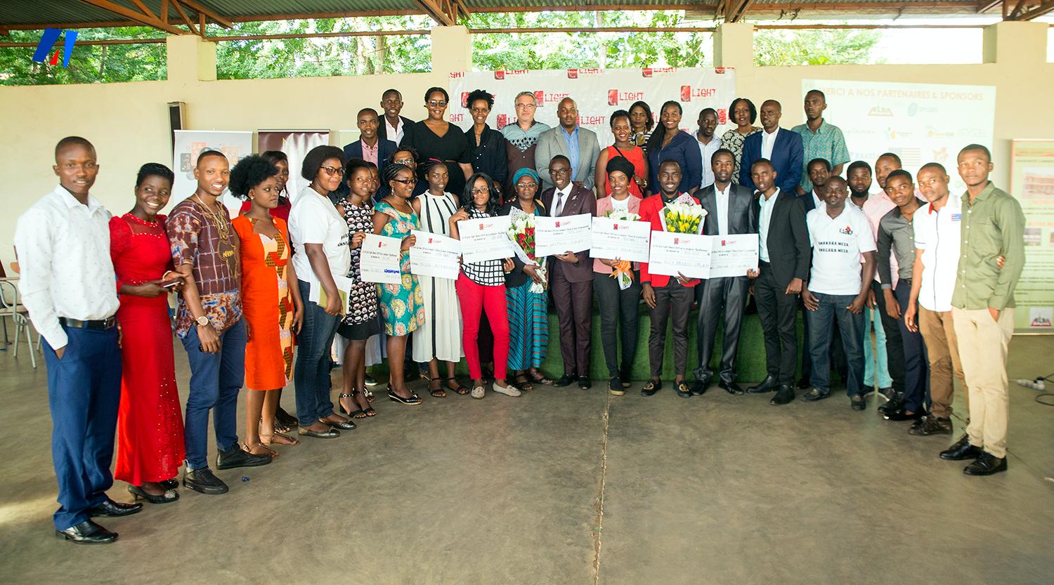 Burundi : Les 3 primés des Light Award 2019 ( Photo : Jimbere Magazine 2019 )