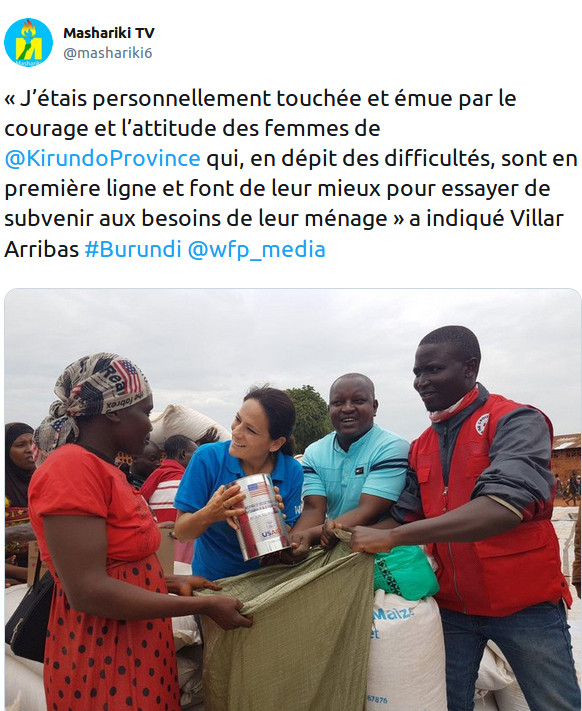 Burundi : Propagande Coloniale inconsciente - La presse et les institutions ( Photo : Mashariki TV 2019 )