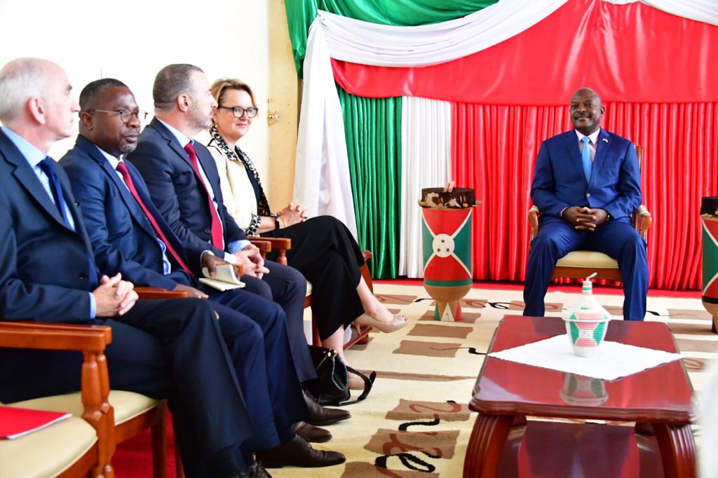 Burundi : Rencontre entre la Présidence et la Banque Mondiale ( Photo : Présidence.bi  2019  )