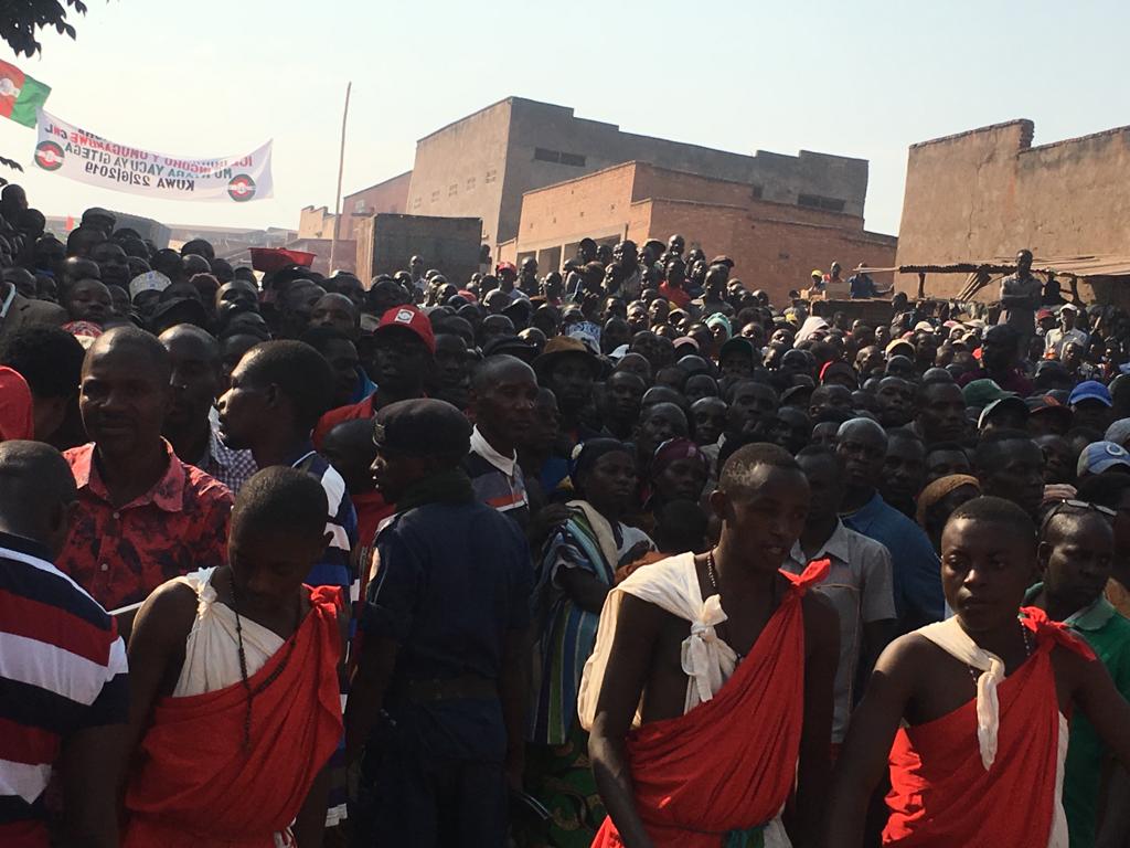 Burundi : Le CNL de RWASA Agathon inaugure une permanence provinciale à Gitega ( Photo : CNL , IMVAHO   2019 )