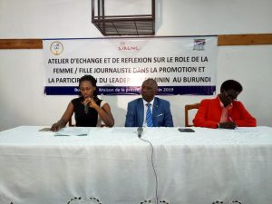 Burundi : La femme occupe entre 14% et 36% le metier de journaliste ( Photo : Burundi Eco 2019 )