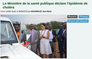 Burundi : Propagande Coloniale inconsciente - La presse et les institutions ( Photo : RTNB.BI 2019 )