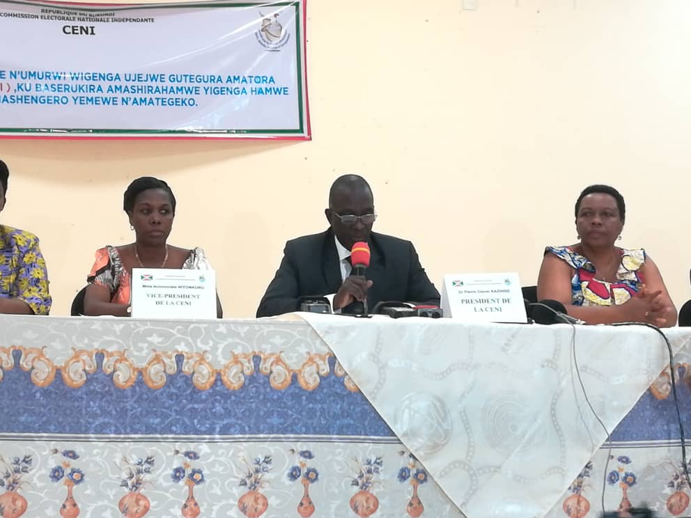 Burundi : CENI - Les observateurs des élections de 2020 ( Photo : ABP 2019 )