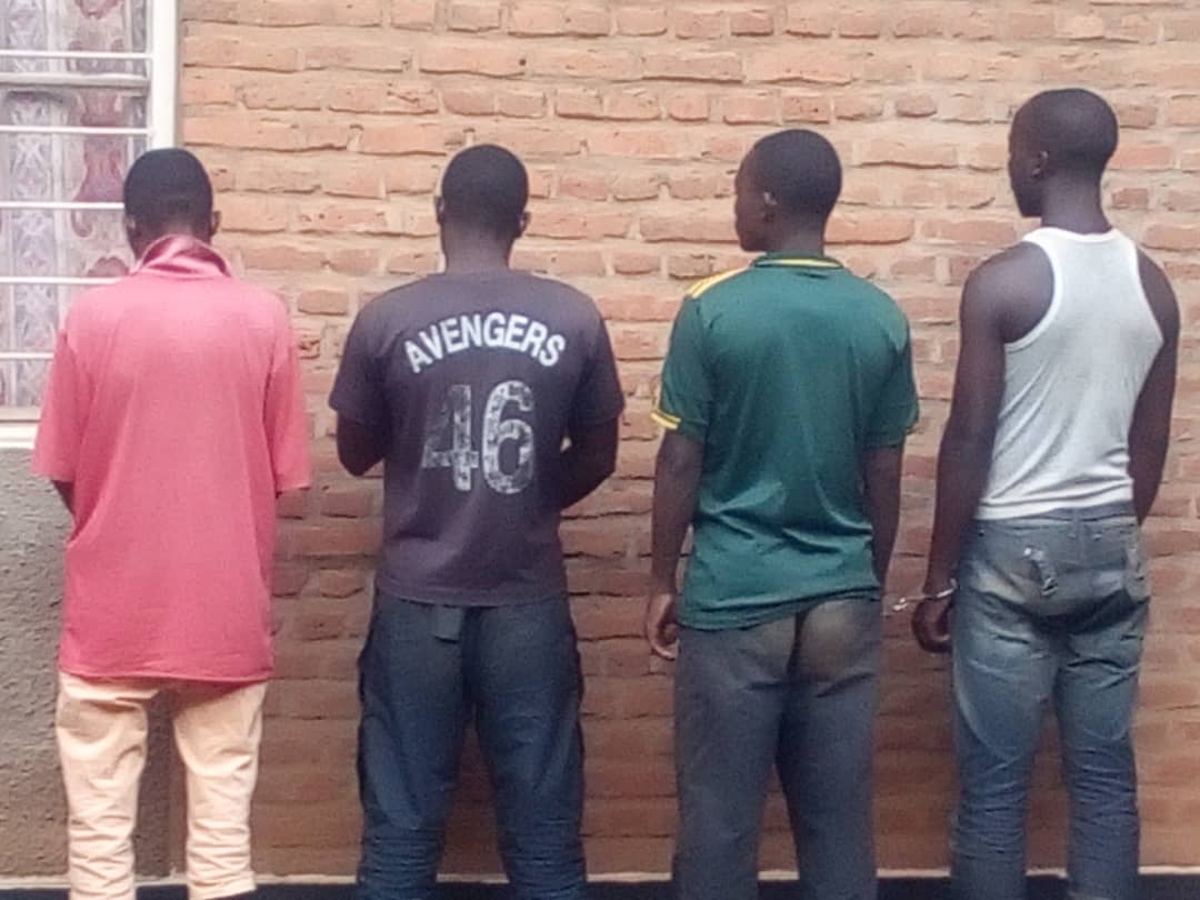 Burundi : Démantèlement d'un groupe de brigands dangereux à Bubanza ( Photo : ABP 2019 )