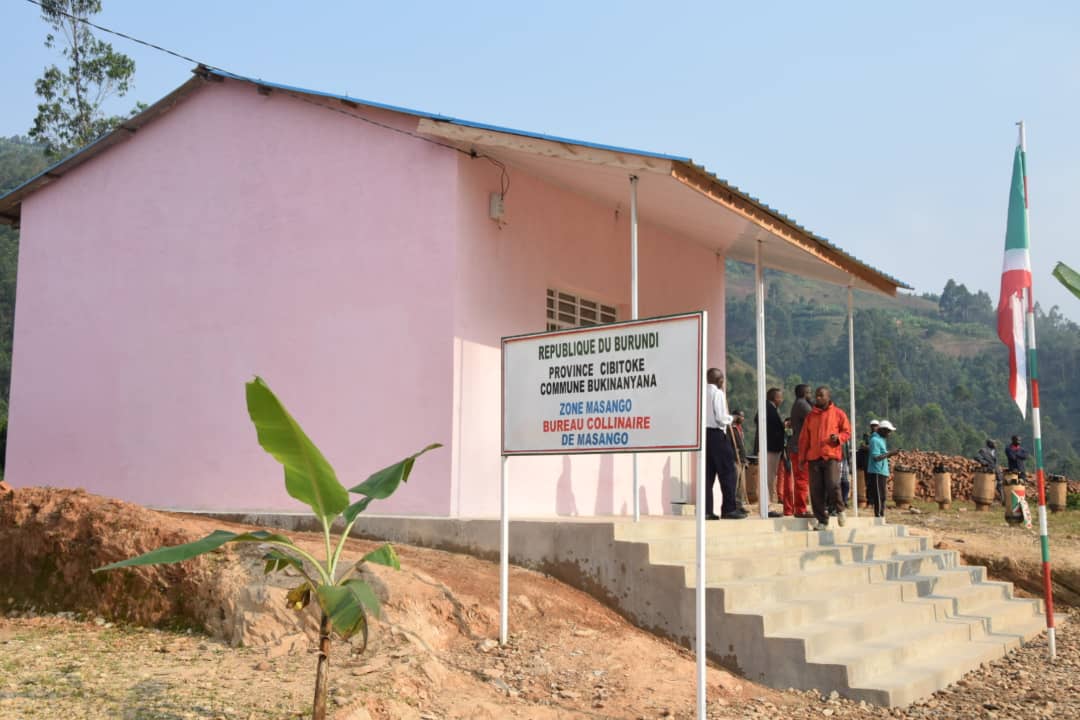 Burundi : Inauguration de 2 bureaux collinaires à Cibitoke ( Photo : RTNB.BI  2019 )