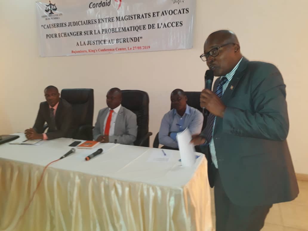 Burundi : Corruption et manque de professionnalisme chez les magistrats et avocats ( Photo : ABP 2019 )