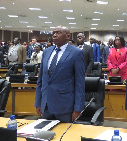 Burundi : RWASA Agathon fait un discours décevant aux Panafricanistes ( Photo : Assemblee.bi 2019 )