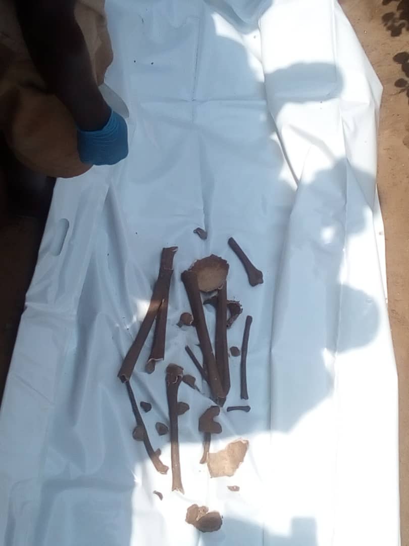 GENOCIDE : La CVR du Burundi exhume des restes de corps ( Photo : ABP  2019 )