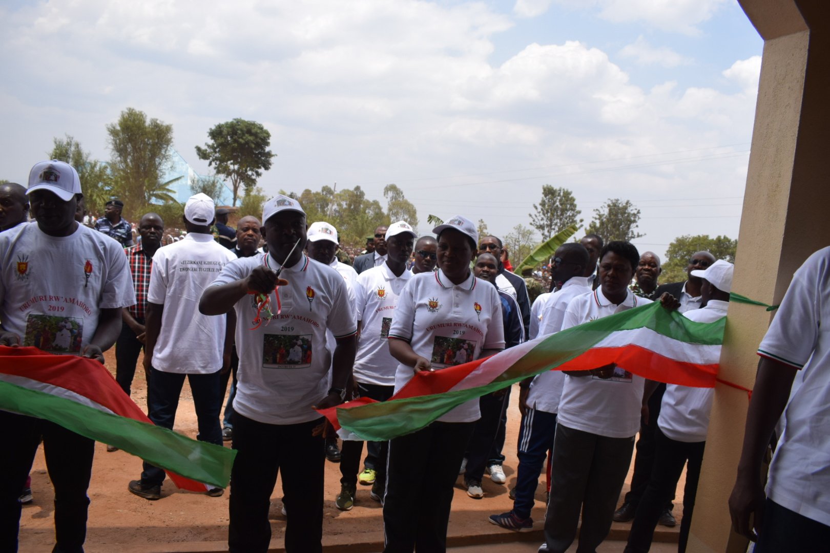 Burundi : Inauguration d'une salle de conférence de la commune Muyinga ( Photo : RTNB.BI  2019 )