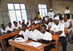 Burundi : Inauguration de l'Ecole Fondamentale de Maramvya, Bujumbura ( Photo : Presidence.bi  2019 )