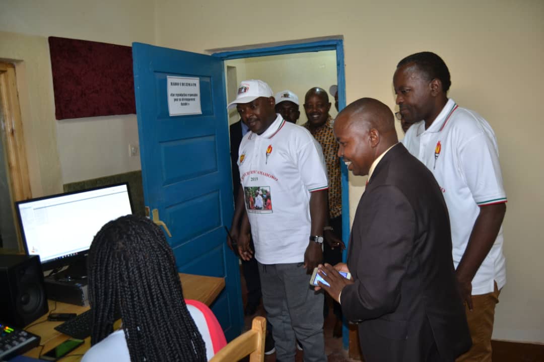 Burundi : Media – Inauguration de la Radio UBUZIMA FM de Kayanza ( Photo : IMVAHO 2019 )