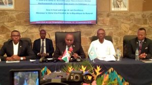 Burundi : 1ère Conférence sur la Politique Sanitaire des Barundi ( Photo : OMS 2019 )