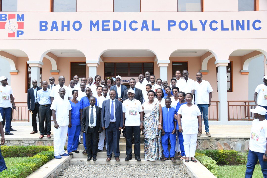 Burundi : Inauguration du Baho Medical Polyclinic de Mutimbuzi ( Photo : presidence.bi 2019 )