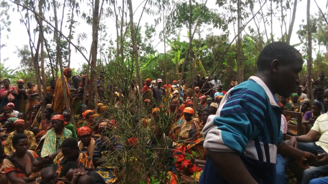 Burundi :  Des agriculteurs soucieux de leur environnement à Karusi ( Photo : ABP  2019 )