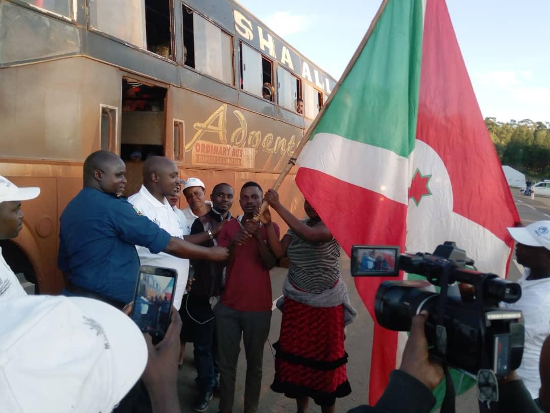 Burundi : Rapatriement volontaire de 412 réfugiés burundais de Tanzanie ( Photo : Ejohezanews 2019 )