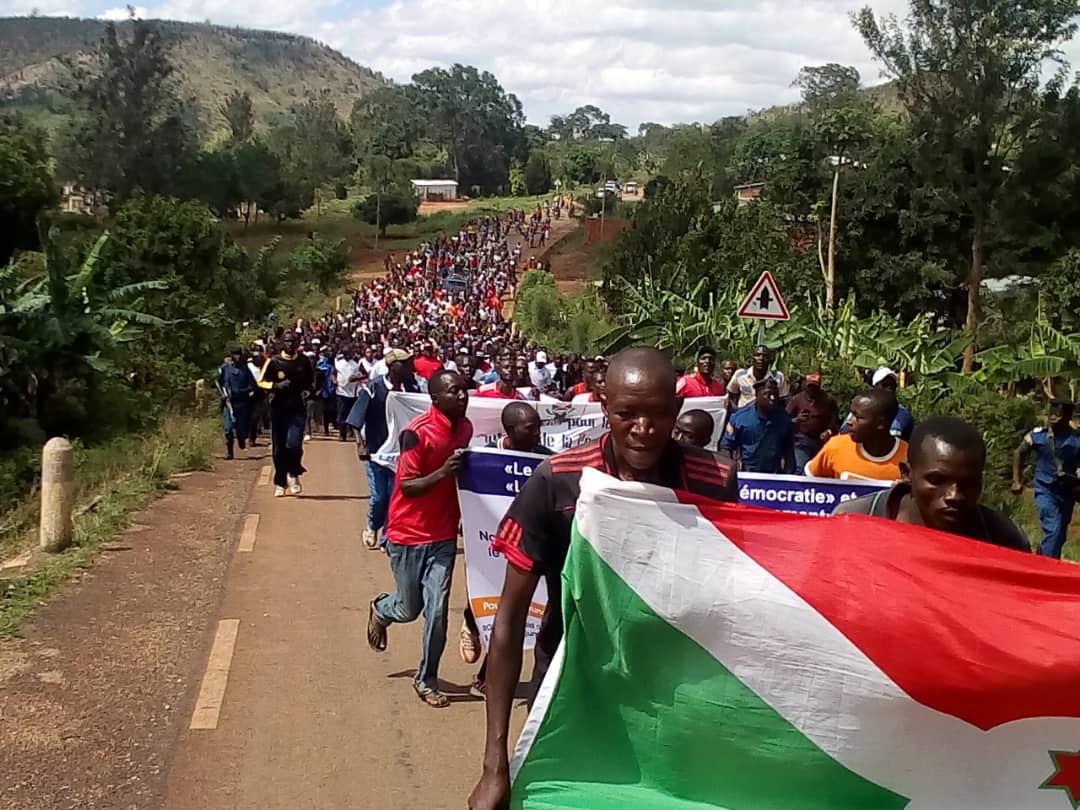 Burundi : Un mouvement -Décolonial- de 2 Millions de manifestants ( Photo : ACOPA, Province de GITEGA, ABP, IRADUKUNDA Dieudonné, Joel Nzoyisaba, Jaguar Aymar, Province Kirundo  2019   )