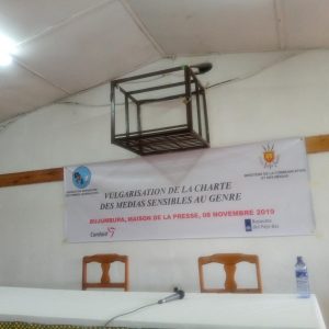 Burundi : Journée de sensibilisation sur les Media et le genre ( Photo : Burundi Eco  2019 ) 