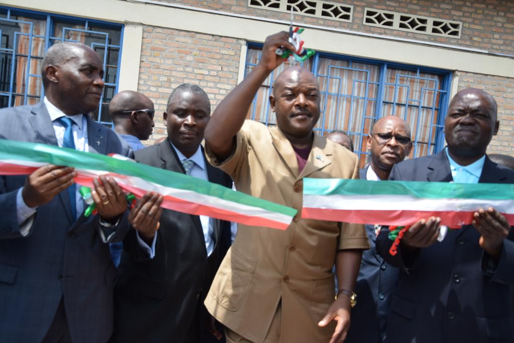 Burundi : Inauguration d'une centrale solaire à Ngagara,BUJUMBURA ( Photo : Intahe Journal  2019 )